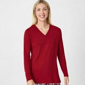 Little Sleepies Women’s Long Sleeve Top Large NWT